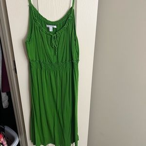 Spaghetti strap midi dress